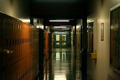 School hallway