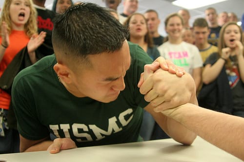 arm wrestling photo