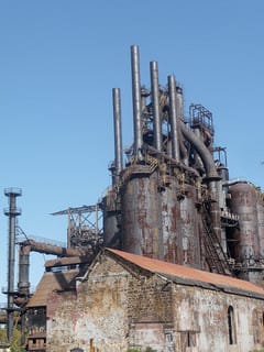 Old steel mill